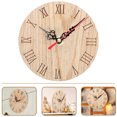 thumbnail image 2 of Farmhouse Wall Clock Battery Operated Silent Non Ticking Wooden Wall Clock No Battery, 2 of 8