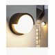 thumbnail image 1 of Lámpara De Pared Decorativa Exterior Impermeable color negro, 1 of 4