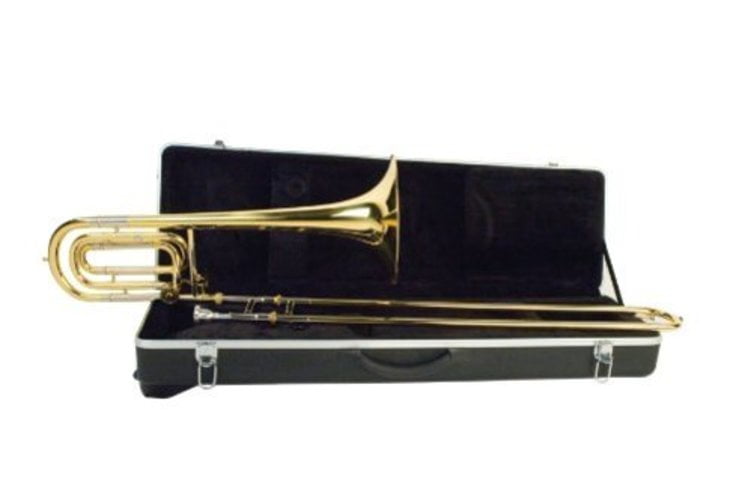 Palatino WI817TB B Flat FTrigger Trombone with Case MultiColored