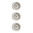 thumbnail image 4 of Reloj despertador Bewildely de escritorio forma redonda luz nocturna color blanco/negro/naranja/rosa claro, 4 of 6