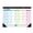 Multicolor, variant on 2026 Desk Calendar - June 2026 - December 2027, Large Calendar 2026, Cover 18 Months Calendar, 17" x 12", Rolled Desk Calendar
