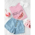 thumbnail image 3 of Buon Ferragosto Fresh Watermelon T-Shirt Toddler -Image by Shutterstock,  5 Toddler, 3 of 4