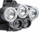 thumbnail image 4 of Linterna de cabeza LED para acampar al aire libre, pesca, ciclismo, linterna principal, lámpara ajustable recargable por USB, blanco Vogacara HA000964-01B, 4 of 7