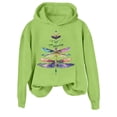thumbnail image 4 of Bovemsi Sweatshirt for Women TopsLong Sleeve PocketDailyLoose Blouses Tops Comfort Hoodie, 4 of 4
