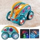 thumbnail image 4 of Transparent Gear Car with Lights & Music - Light-Up Crawling Toy for Kids Boys & Girls, Bump & Go Racing Car with Moving Gears, 4 of 5