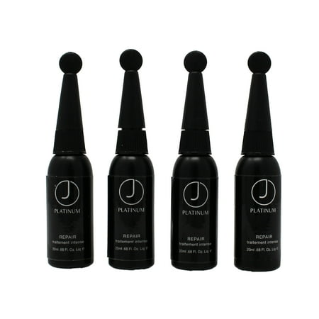 - J Beverly Hills Platinum Repair Replenish Treatment 4 x Vials 0.68 Ounce