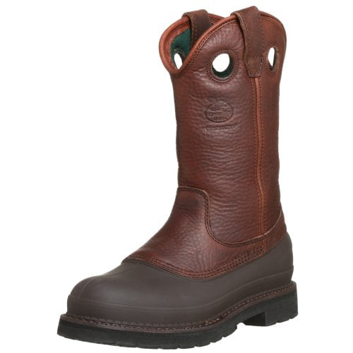 Georgia Men's Pull-On Mud Dog ST Comfort Core Work Boot
