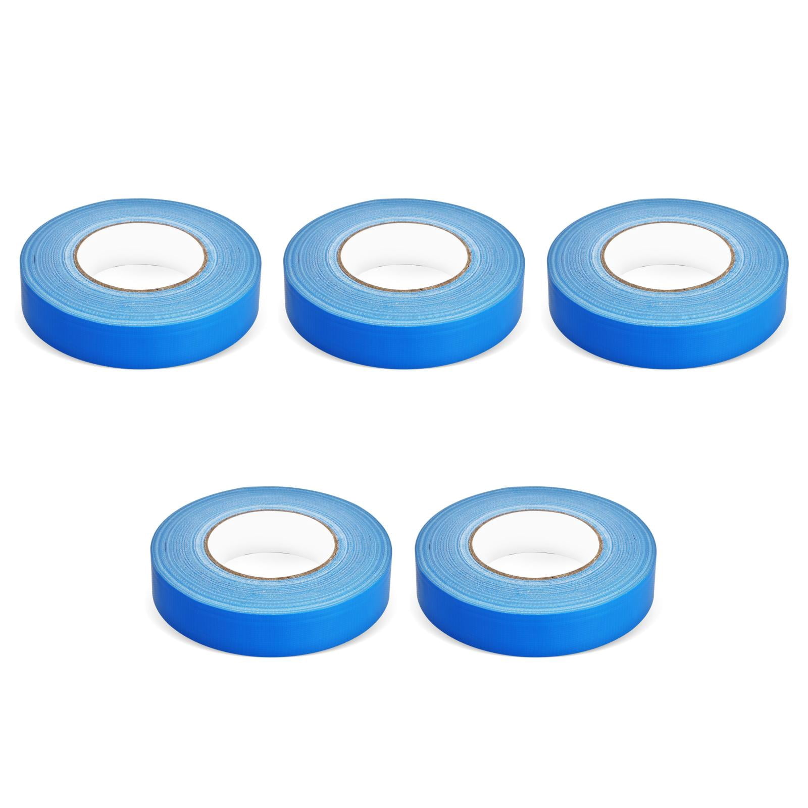 OUNONA OUNONA 5 Rolls Heavy Duty Duct Tape Waterproof Seam Fixing Colored Outdoor Repair Stage Sealing Carpet Tape 50m