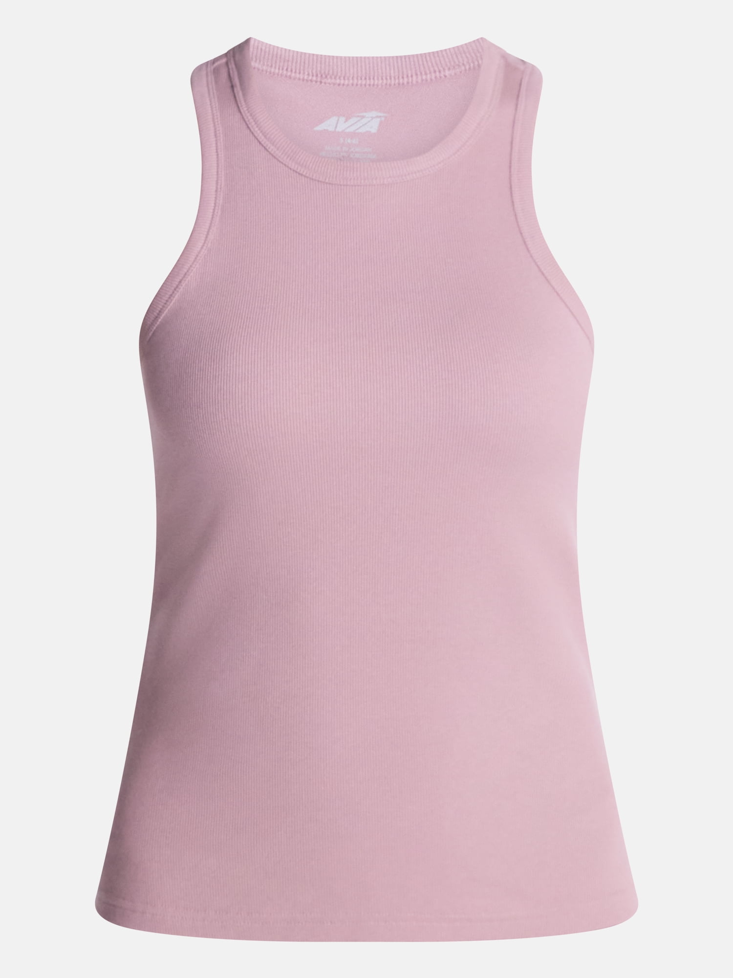 Avia Women's and Women's Plus Ribbed Tank Top, Sizes XS-4X