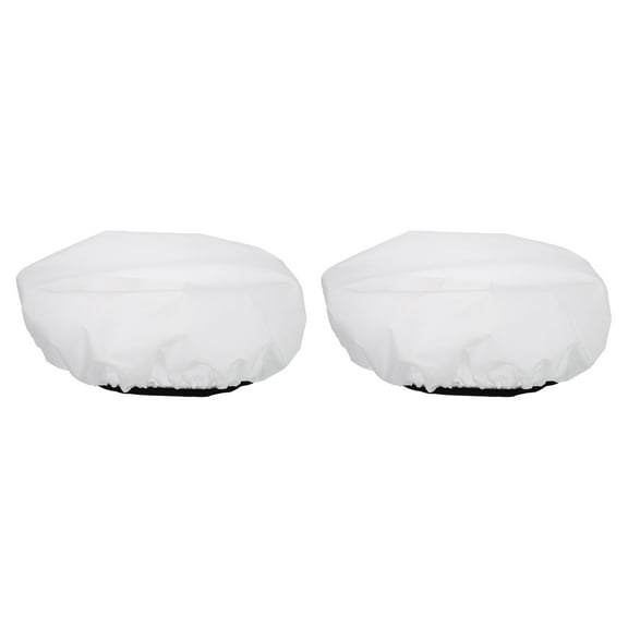 Uxcell 22" 55cm Soft Diffuser Lamp Cover Cloth Light Diffuser Strobe Reflector Lamp Sock White 2 Pack