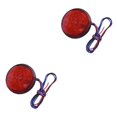 thumbnail image 3 of Scienceny Reflector LED para motocicleta, luz trasera, freno de motocicleta, indicador de señal de giro, accesorios para lámpara No.01 2piezas Scienceny CBP001563, 3 of 5