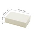 thumbnail image 2 of HUGFEGWE Junction Box ABS Plastic Project Box Enclosure Dustproof Universal Electrical Project Enclosure Case, 5.43" x 3.58" x 1.42" U2536-18904, 2 of 8