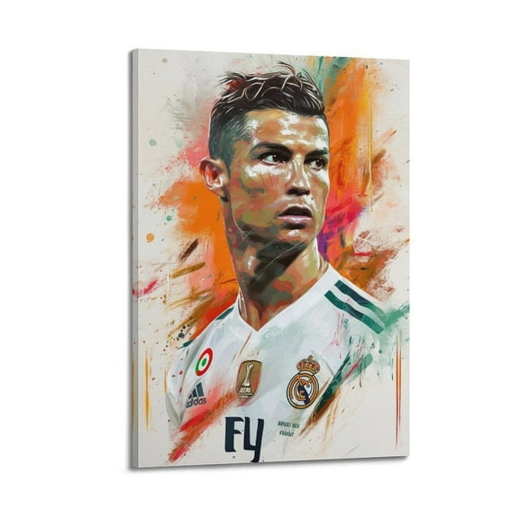 Football Superstar Cristiano Ronaldo Poster Anime Star Music Picture Wall Art Painting Canvas Posters Artworks Gift Room Aesthetic