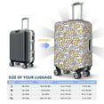 thumbnail image 4 of Honeii cute rat with cheese Elastic Luggage Cover, featuring double-sided printing, is the ideal companion for travel, business trips, and daily use(not included suitcase )-Large, 4 of 7