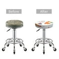 thumbnail image 5 of Daiia Gnome Camping Stool Covers Round,Round Bar Stool Covers Waterproof Bar Chair Covers Washable Stool Cushion Slipcover for 12-14 Inch Chair-14 inch, 5 of 7