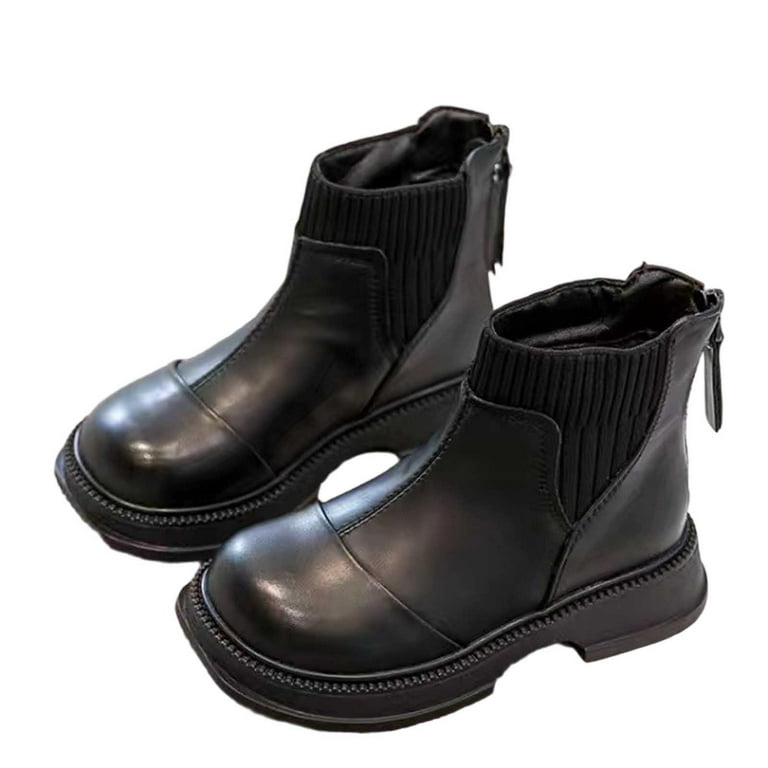 Toddler Boots,Children Short Boots Fashion Ankle Booties Comfort