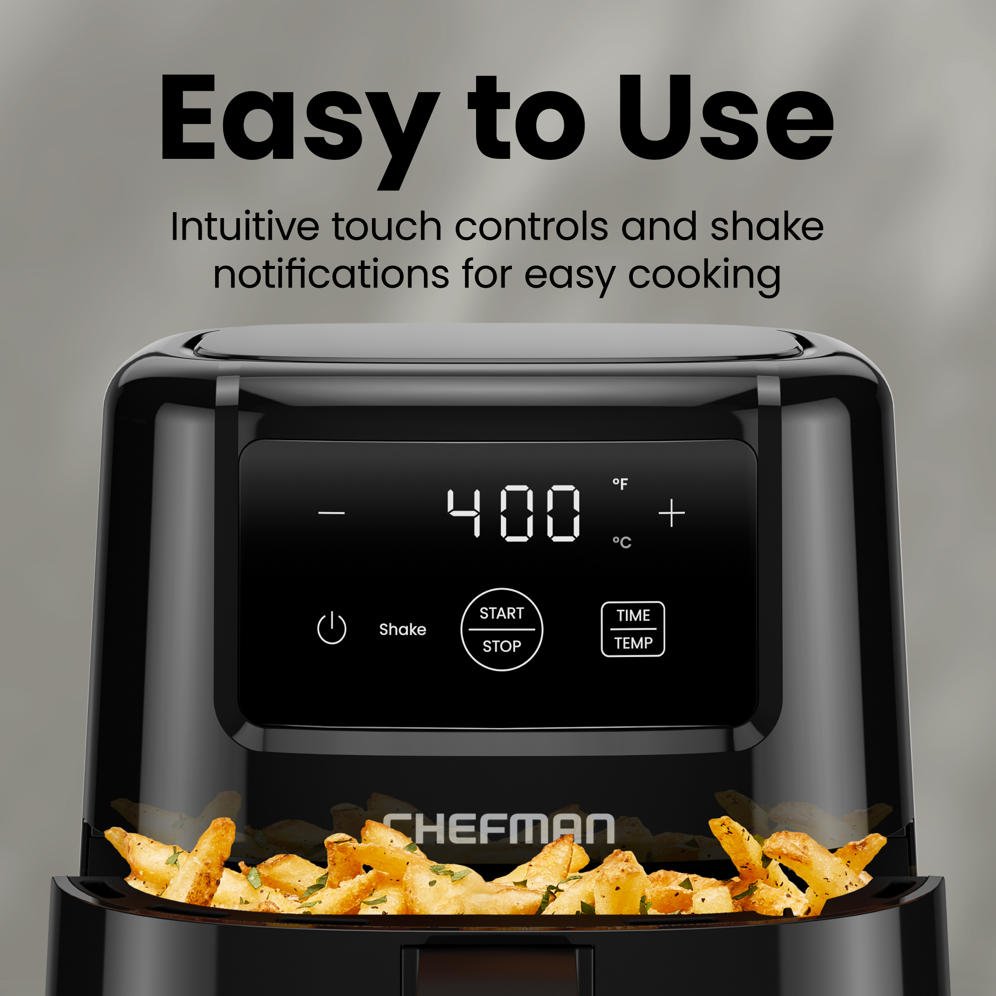 Chefman 2 Qt Compact Air Fryer with Digital Display, Black photo 6