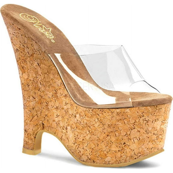 Women's Pleaser Beau 601 Wedge Slide