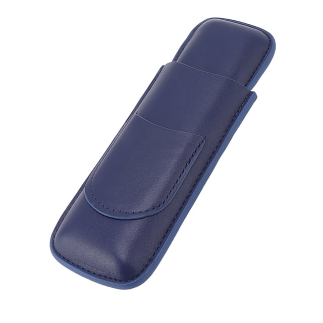 Estuche para puros, elegante estuche para puros vintage con forma de dedos Estuche para puros de piel sintética Diseño fácil de usar