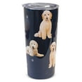 thumbnail image 4 of Collections Etc Dog Breed-specific Double-wall Insulated Tumbler - 20 oz. - 3 1/2"Dia. x 7"H Grey, 4 of 5