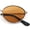 Silver - Orange, variant on Trendy Hustler Snug Oval Hipster Metal Rim Sunglasses Gold - Green