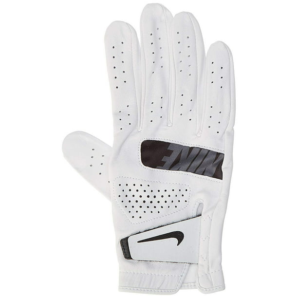 Nike Tour Golf Gloves Right Hand 2017 Regular White/Black Medium-Large ...