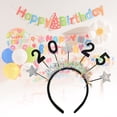 thumbnail image 2 of Xihbxyly Sombreros de Fiesta 2025, Accesorios Ligeros para Celebraciones, Colores Bonitos, Disfraz para Fiesta de Año Nuevo, para Todas Las Edades, Opción de Gran Valor, 2 of 7