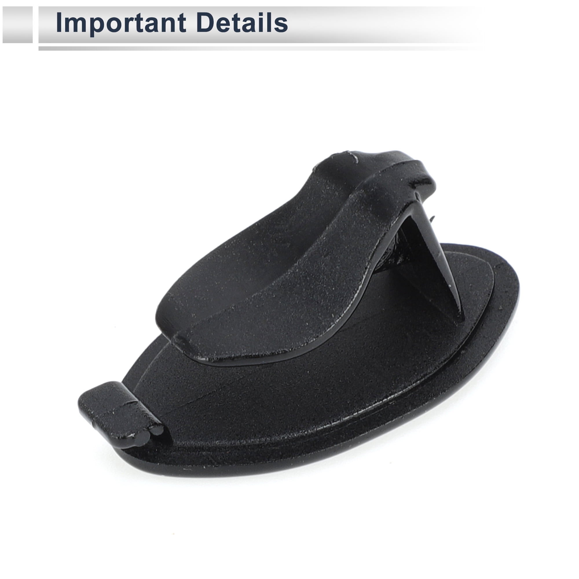 Unique Bargains Car Door Handle Key Cover Black for BMW 5-Series/G30/G38 2018-2023
