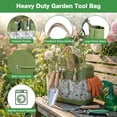 thumbnail image 5 of Garden Tools Set, 9 Pieces Heavy Duty Kit with Storage Bag - Rust-Proof Stainless Steel Gardening Tools, Non-Slip Ergonomic Handle, Ideal Gift for Women, Men & Gardeners, 5 of 7