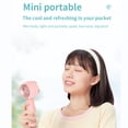 thumbnail image 6 of Portable Handheld Fan 2000mah High-capacity Battery Usb Rechargeable High-speed Mini Desktop Fan, 6 of 8