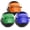 Orange+Green+Blue, variant on Soft Wall Ball / Wall Ball set/ Medicine Balls for Exercise and Conditioning Workouts, Fitness Gym Equipment for Core Training and Cross Training (5/10/15/20/25/30 lbs)