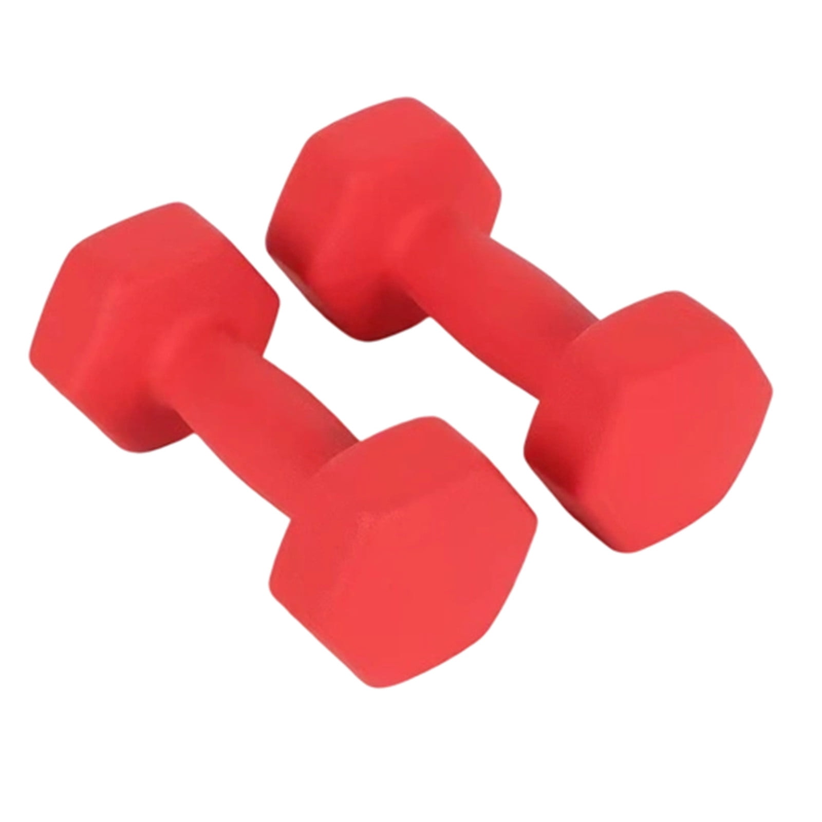 Ton 2pcs Basics Neoprene Dumbbell Hand Weights for Exercise and Muscle Toning (2kg）