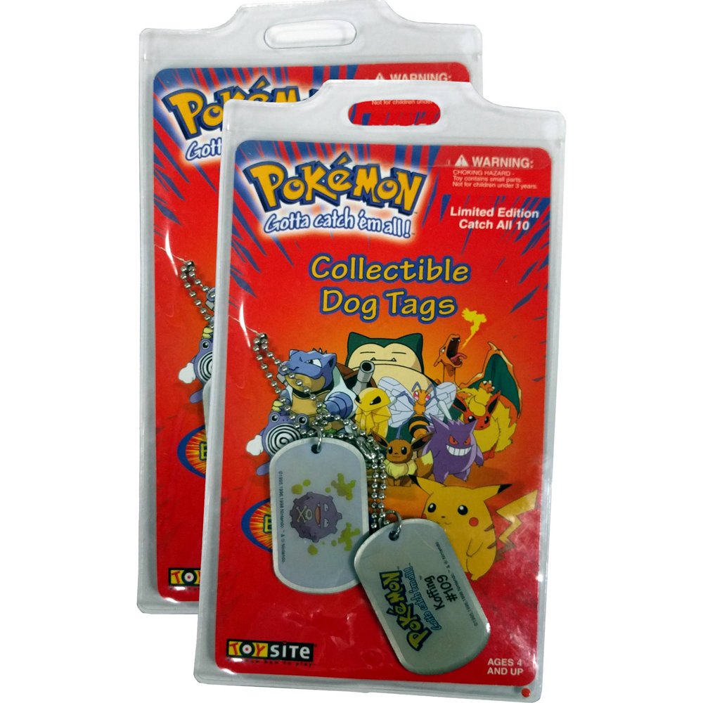Pokémon Pokemon Dog Tag 2Pack Bundle