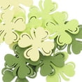 thumbnail image 2 of GOOHOCHY Wooden Shamrock Confetti for St Patrick's Day Irish Wood Slices Table Scatter 100 Pieces, 2 of 6
