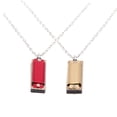 thumbnail image 4 of Raindrops 2Pcs Red 4 Hole Harmonica Instrument Well Made Quality Tone Perfect for Playing, 4 of 7