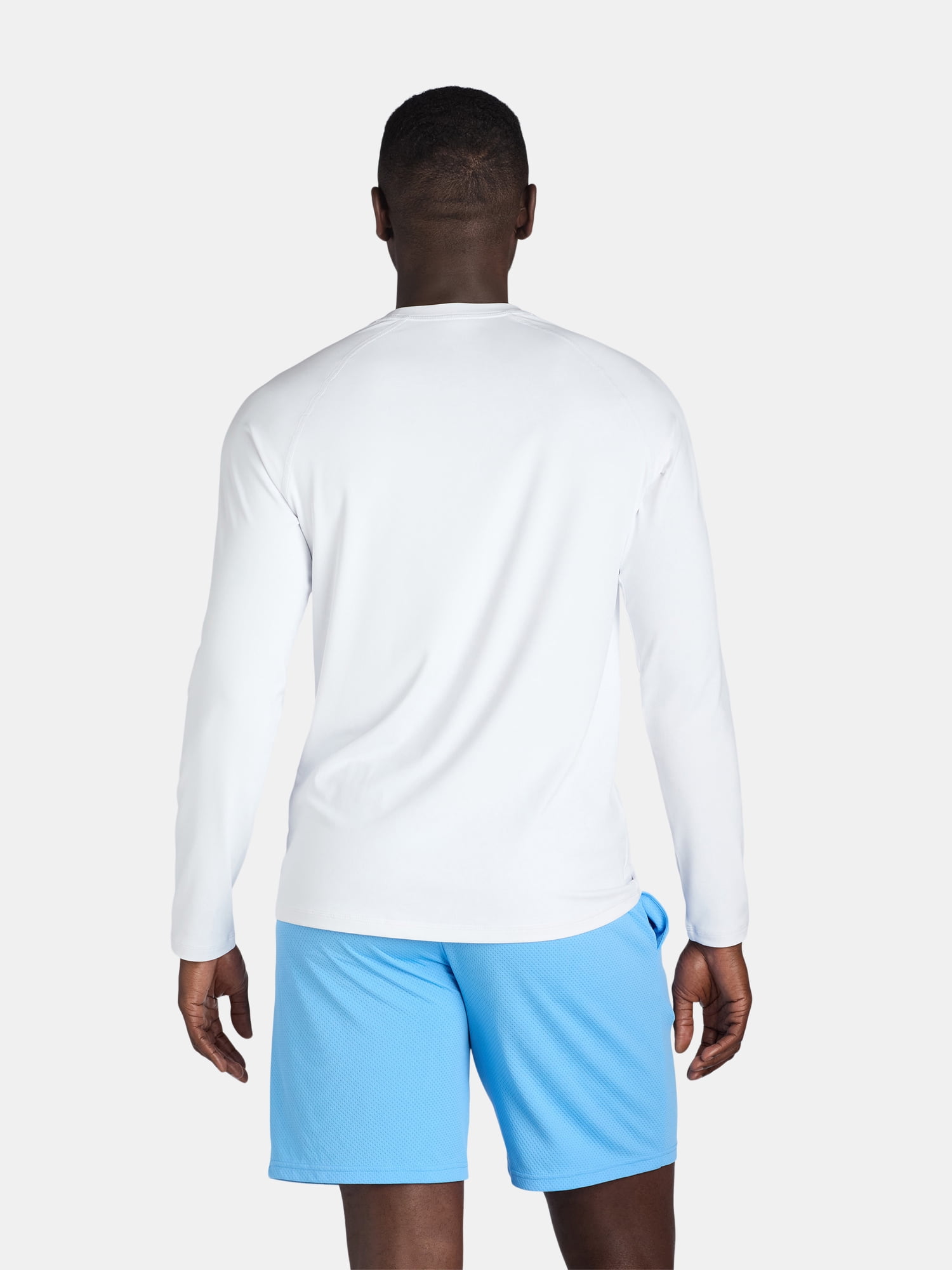 George Men’s & Big Men’s Long Sleeve Sun Shirt with UPF50+, Sizes S-3XL