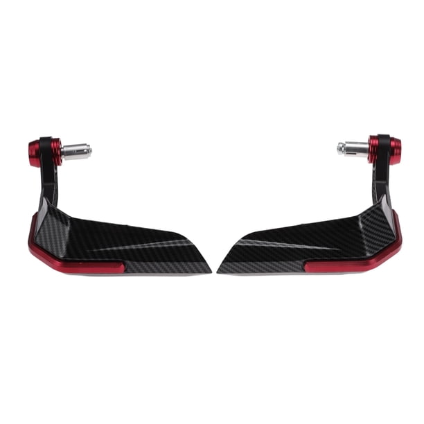 Protectores de Manos Universales de 16 mm para Motocicletas Unique Bargains, Protectores de Manillar de Alta Resistencia para Bicicleta de Tierra Motocross ATV Scooter Negro Soportes CNC 1 Juego