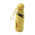 thumbnail image 4 of Mini Paraguas Para Bolso Paraguas De Viaje Para Viajes De Camping Actividades Al Aire Libre Amarillo, 4 of 8