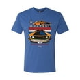 thumbnail image 2 of Wild Bobby, Mustang Powered by Ford Performance Cars and Trucks Men Premium Tri Blend Tee, Vintage Royal, Small, 2 of 6