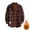 RD1, variant on Plus Size Classic Flannel Shirt Long Sleeves Casual Button Down Collared Fall Tops M-3XL