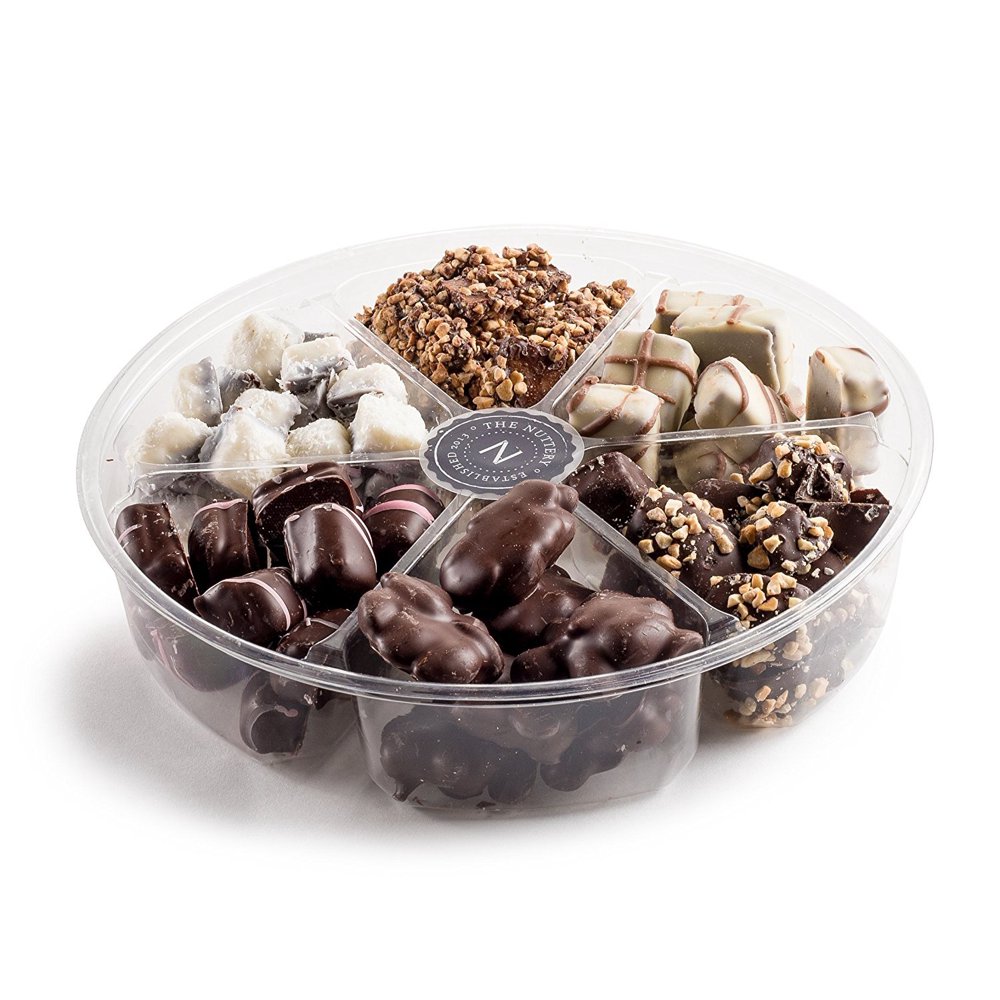 The Nuttery Deluxe 6 section Chocolate Gift Tray