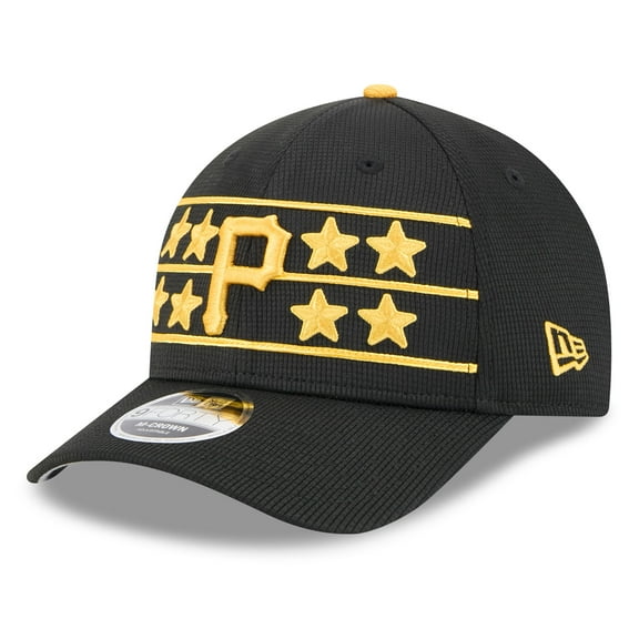 Men's New Era  Black Pittsburgh Pirates 2025 Batting Practice 9FORTY M-Crown Adjustable Hat