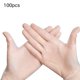 thumbnail image 3 of Paquete de 100 guantes desechables de PVC de alta densidad para uso en limpieza del hogar, tatuajes y cosméticos, 3 of 8
