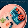 thumbnail image 4 of Pluokvzr Domino Train Set Parent-children Interactive Tracking Set Automatic Domino Brick Laying Train Toy, 4 of 11