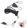 thumbnail image 5 of 4pcs Adjustable Heavy Duty Rope Hanger Reinforced Metal Internal Gears Ratchets for Growing Light Fixtures, 5 of 8