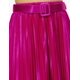 thumbnail image 4 of Falda satinada con cinto AMAD para mujer fucsia S AMAD FW22-F07, 4 of 5