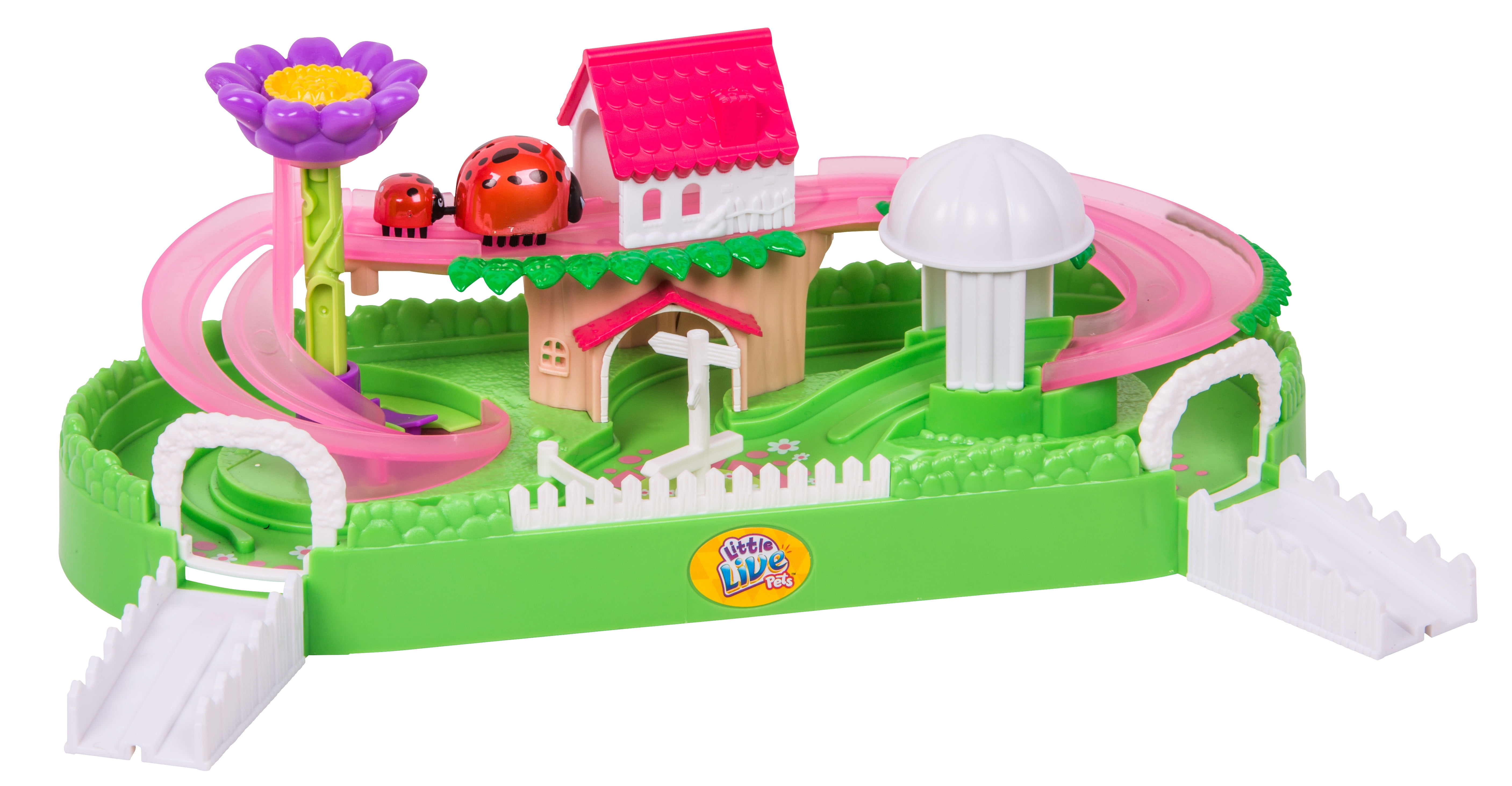 little live pets ladybug playset