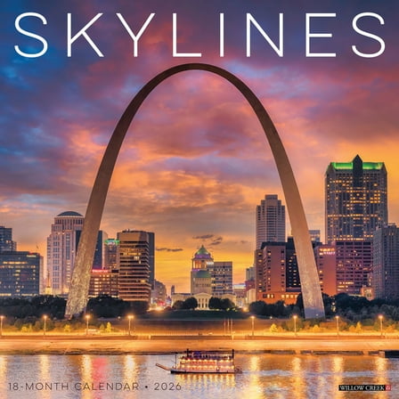 Skylines 2026 Wall Calendar, (Paperback)