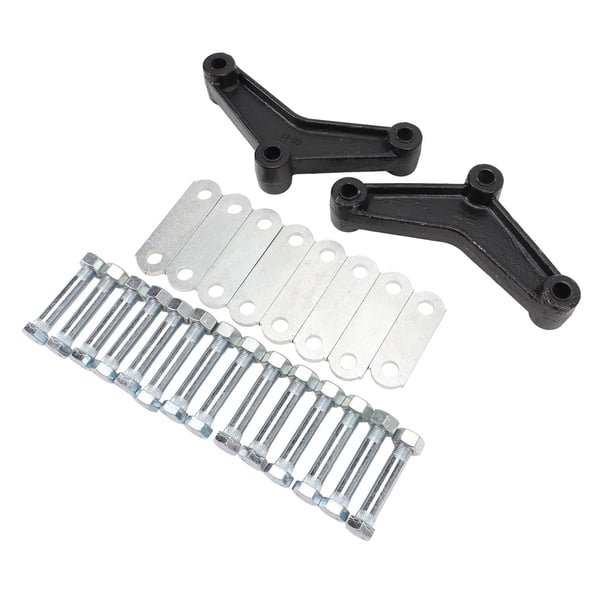 Grilletes Para Remolque, Kit De Grilletes Para Remolque A Prueba De Deformaciones De Rendimiento Seguridad Mejorada De Metal De Alta Resistencia Para Ejes En Tándem De