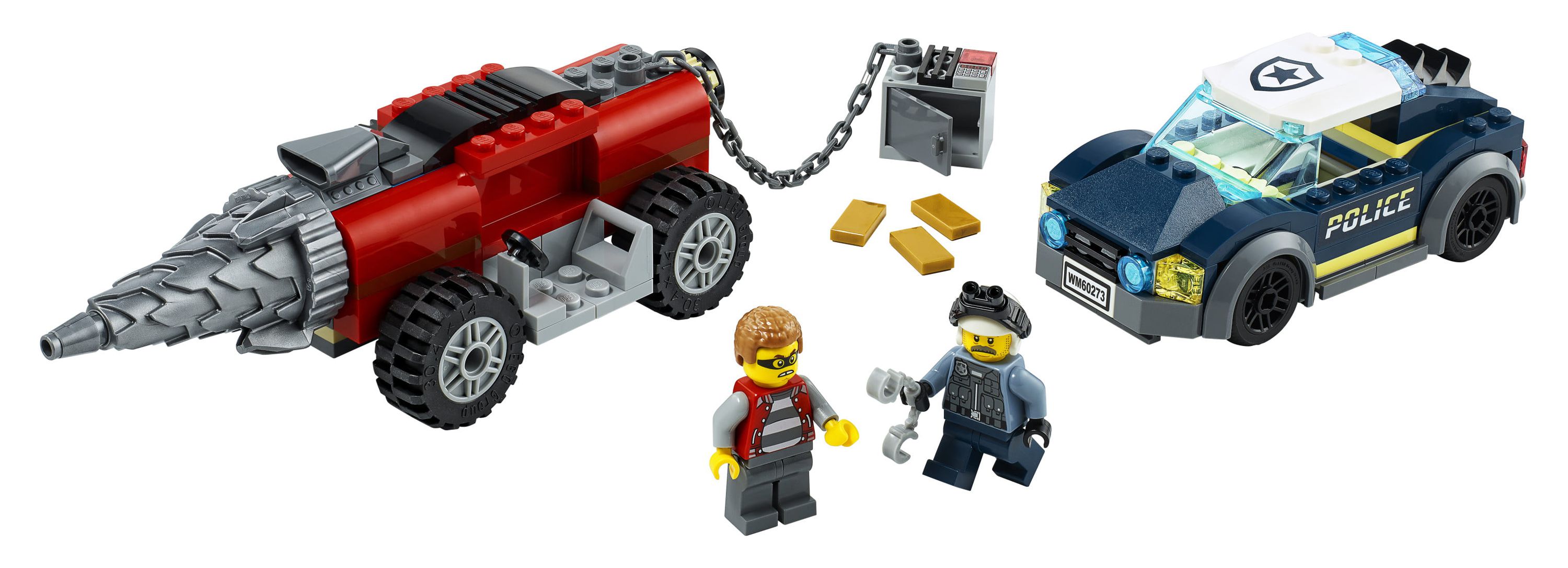 LEGO City Police Police Driller Chase 60273 - image 3 of 8